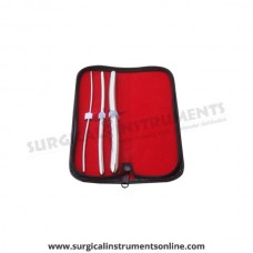 Hegar uterine dilator 3 pieces set,3-4, 7-8, 13-14,